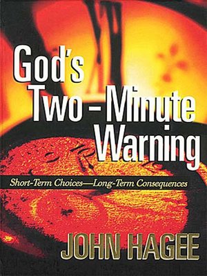 cover image of God's Two-Minute Warning